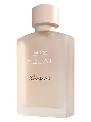 Frasco del perfume Eclat Weekend de Oriflame — fragancia femenino