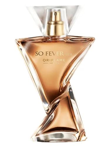 Frasco del perfume So Fever Her de Oriflame — fragancia femenino