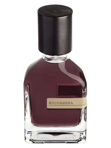 Frasco del perfume Boccanera de Orto Parisi — fragancia unisex