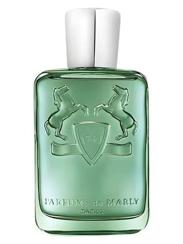 Frasco del perfume Greenley de Parfums De Marly — fragancia unisex