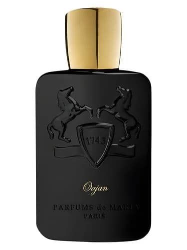 Frasco del perfume Oajan de Parfums De Marly — fragancia unisex
