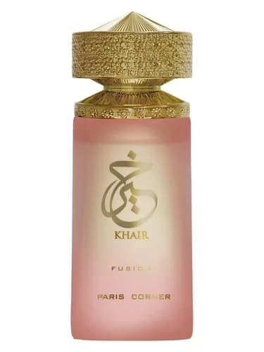 Frasco del perfume Khair Fusion de Paris Corner — fragancia unisex