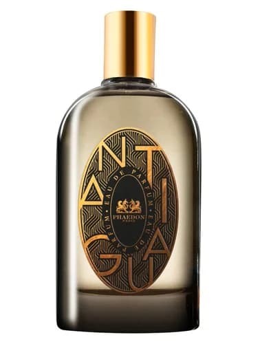 Frasco del perfume Antigua de Phaedon — fragancia unisex