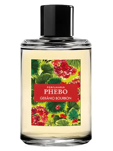 Frasco del perfume Geranio Bourbon de Phebo — fragancia unisex