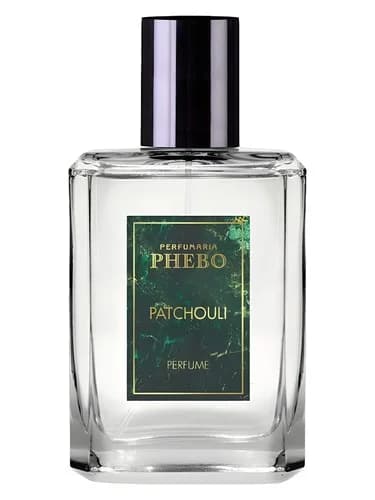 Frasco del perfume Patchouli de Phebo — fragancia unisex