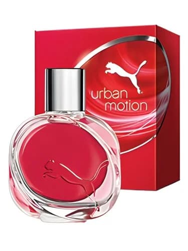 Frasco del perfume Urban Motion For Her de Puma — fragancia femenino