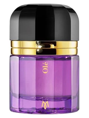 Frasco del perfume Ole de Ramon Monegal — fragancia unisex