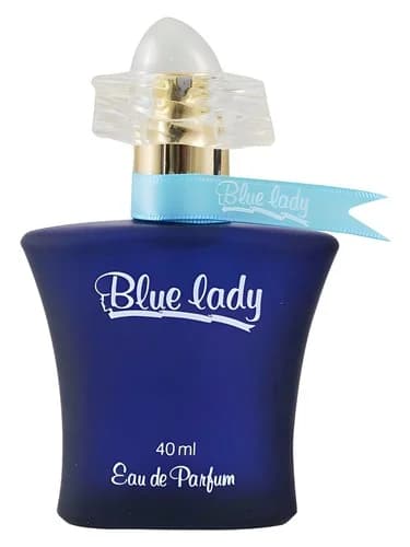 Frasco del perfume Blue Lady de Rasasi — fragancia femenino