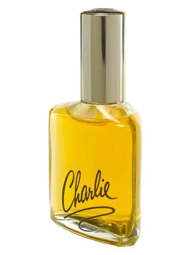 Frasco del perfume Charlie de Revlon — fragancia femenino