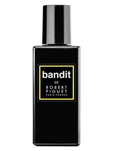 Frasco del perfume Bandit de Robert Piguet — fragancia femenino