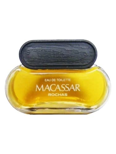 Frasco del perfume Macassar de Rochas — fragancia masculino