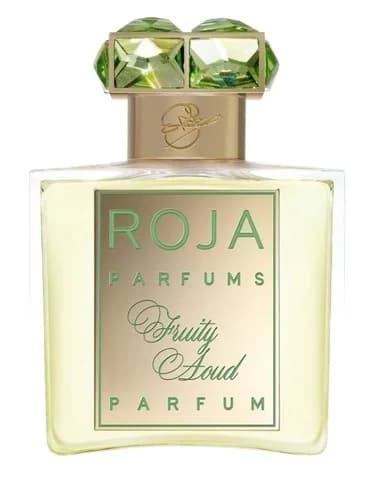 Frasco del perfume Fruity Aoud de Roja Dove — fragancia unisex