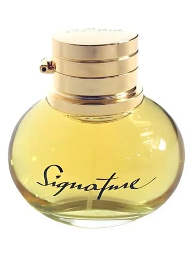 Frasco del perfume Signature de S T Dupont — fragancia femenino