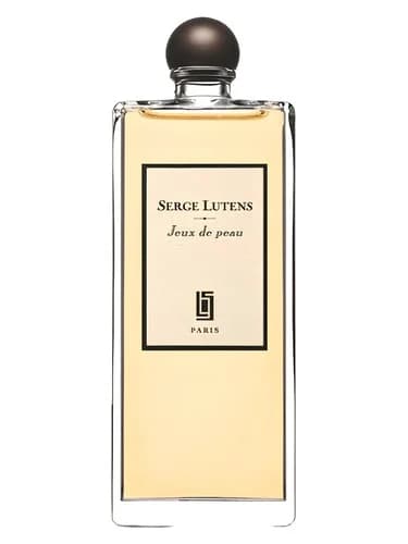 Frasco del perfume Jeux De Peau de Serge Lutens — fragancia unisex