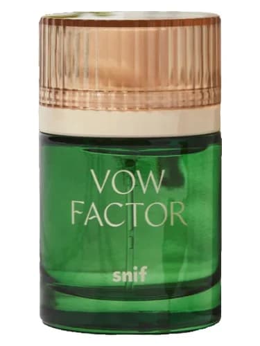 Frasco del perfume Vow Factor de Snif — fragancia unisex