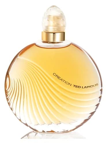Frasco del perfume Creation de Ted Lapidus — fragancia femenino