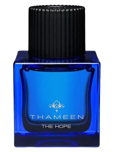 Frasco del perfume The Hope de Thameen — fragancia unisex