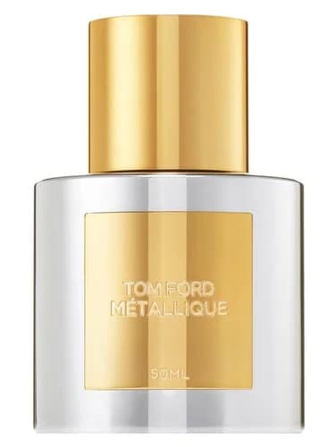 Frasco del perfume Metallique de Tom Ford — fragancia femenino
