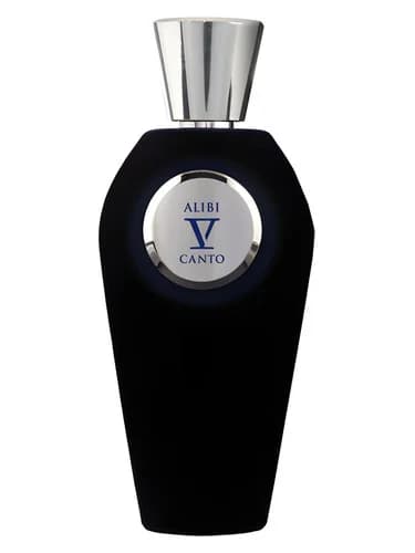 Frasco del perfume Alibi de V Canto — fragancia unisex