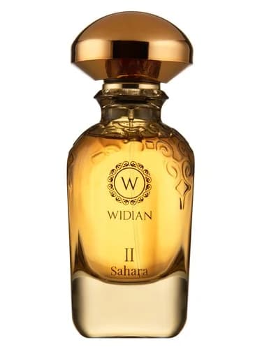 Frasco del perfume Gold Ii Sahara de Widian — fragancia unisex