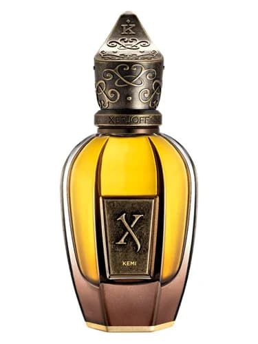 Frasco del perfume Kemi de Xerjoff — fragancia unisex