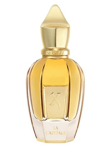 Frasco del perfume La Capitale de Xerjoff — fragancia unisex