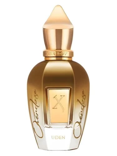 Frasco del perfume Uden Overdose de Xerjoff — fragancia unisex
