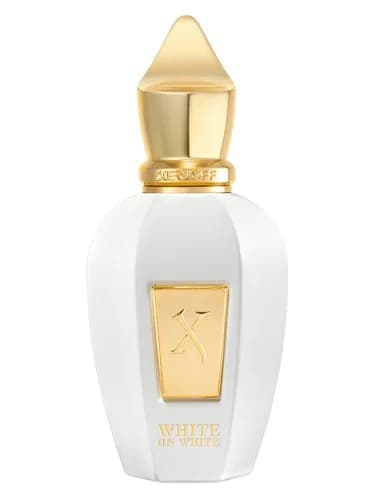 Frasco del perfume White On White de Xerjoff — fragancia unisex