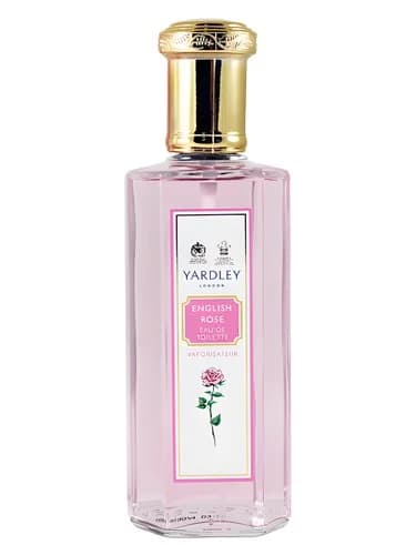 Frasco del perfume English Rose de Yardley — fragancia femenino