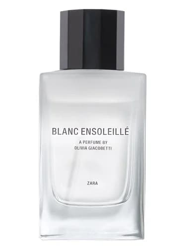 Frasco del perfume Blanc Ensoleille de Zara — fragancia masculino