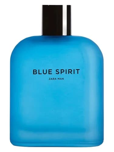 Frasco del perfume Blue Spirit de Zara — fragancia masculino
