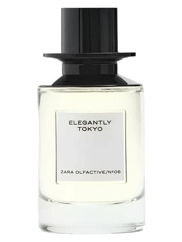 Frasco del perfume Elegantly Tokyo de Zara — fragancia unisex
