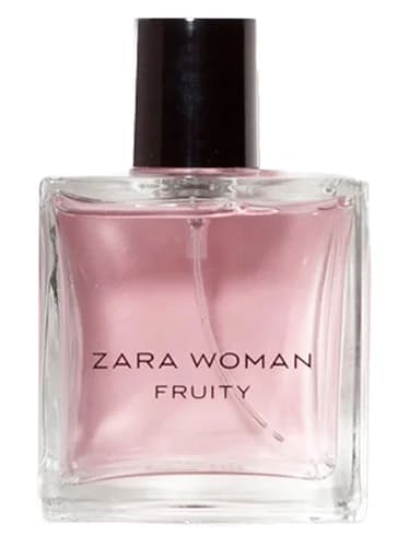 Frasco del perfume Fruity de Zara — fragancia femenino
