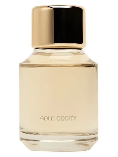 Frasco del perfume Gold Oddity de Zara — fragancia femenino