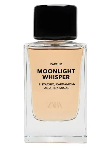 Frasco del perfume Moonlight Whisper de Zara — fragancia femenino
