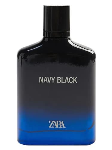 Frasco del perfume Navy Black de Zara — fragancia masculino