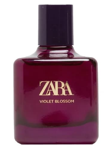 Frasco del perfume Violet Blossom de Zara — fragancia femenino