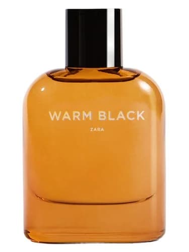 Frasco del perfume Warm Black de Zara — fragancia masculino