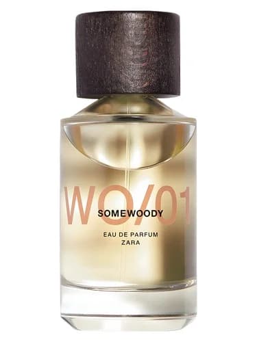 Frasco del perfume Wo 01 Somewoody de Zara — fragancia masculino