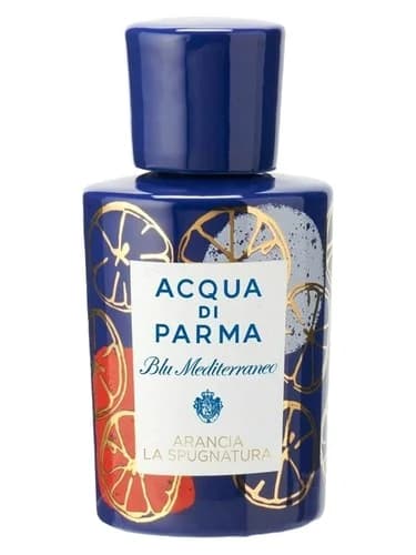 Frasco del perfume Acqua Di Parma Blu Mediterraneo Arancia La Spugnatura de Acqua Di Parma — fragancia unisex