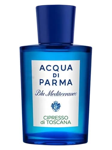 Frasco del perfume Acqua Di Parma Blu Mediterraneo Cipresso Di Toscana de Acqua Di Parma — fragancia unisex