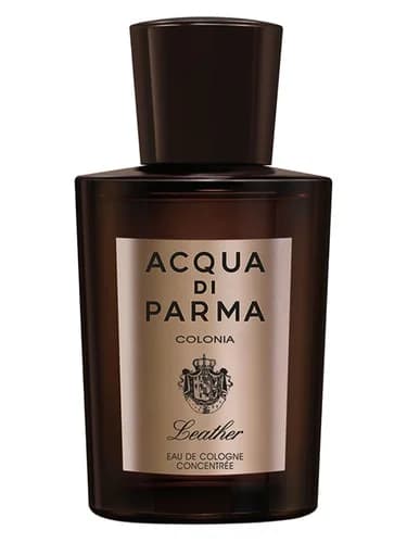 Frasco del perfume Colonia Leather Eau De Cologne Concentree de Acqua Di Parma — fragancia masculino