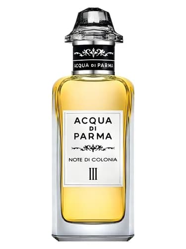Frasco del perfume Note Di Colonia Iii de Acqua Di Parma — fragancia unisex