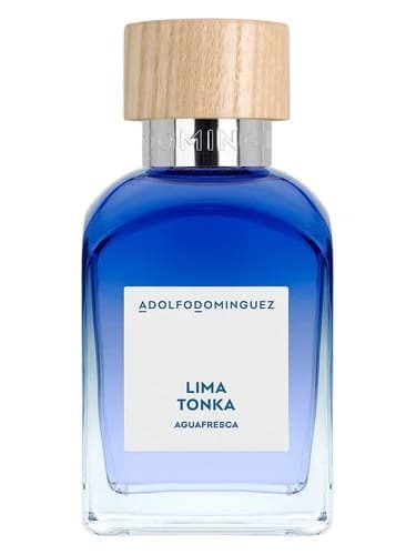 Frasco del perfume Agua Fresca Lima Tonka de Adolfo Dominguez — fragancia masculino