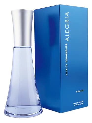 Frasco del perfume Alegria Hombre de Adolfo Dominguez — fragancia masculino