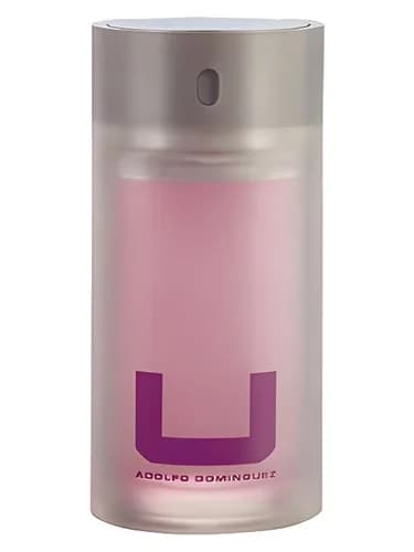 Frasco del perfume U de Adolfo Dominguez — fragancia femenino