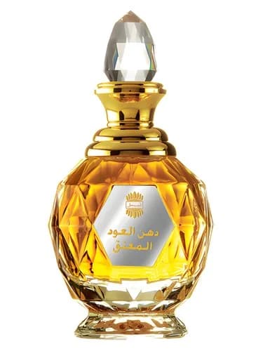 Frasco del perfume Dahn Al Oudh Moattaq de Ajmal — fragancia unisex