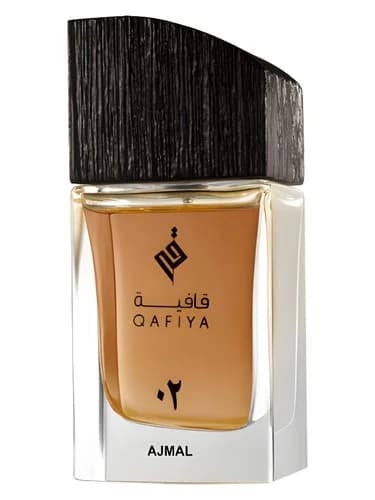 Frasco del perfume Qafiya 2 de Ajmal — fragancia unisex