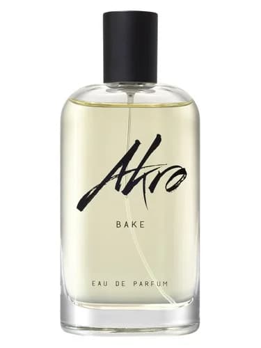 Frasco del perfume Bake de Akro — fragancia unisex
