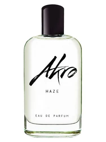 Frasco del perfume Haze de Akro — fragancia unisex
